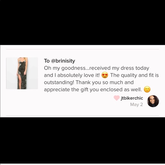 LAST ONE - I dare you velvet maxi dress - Picture 4 of 4